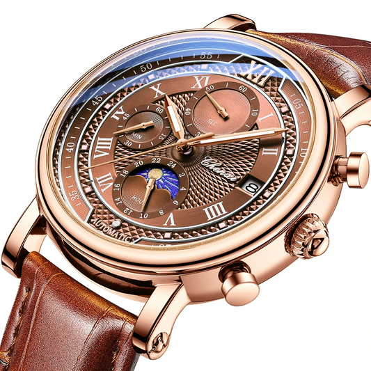 Relógio Masculino Chenxi 976 – Heritage Chrono Sun e moon