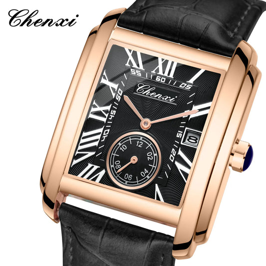 Relógio Chenxi 8216 — Royal Vintage Leather