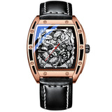 Relógio Masculino Chenxi 8265 – Skeleton Tonneau