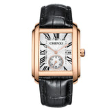 Relógio Masculino Chenxi 8216 – Tank Rose Gold Vintage