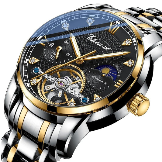 Relógio Masculino Chenxi 8870 – Skeleton Tourbillon Automatic