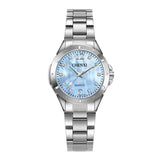 Relógio Feminino Chenxi 021 – Oyster Steel Pastel Edition