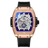 Relógio Masculino Chenxi 8851 – Tonneau Skeleton Automatic