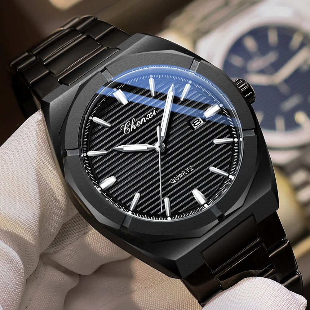 Relógio Masculino Chenxi 8262 – Octo Horizon Steel