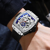 Relógio Masculino Chenxi 8851 – Tonneau Skeleton Automatic