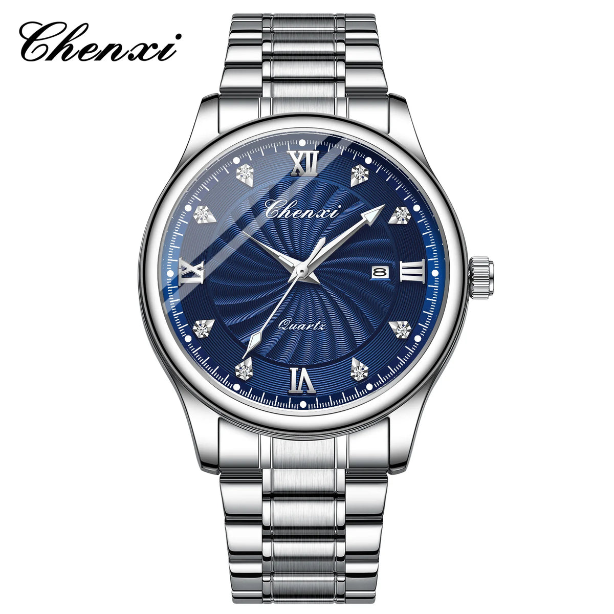 Relógio Masculino Chenxi 012 – Radiant Sunburst Quartz