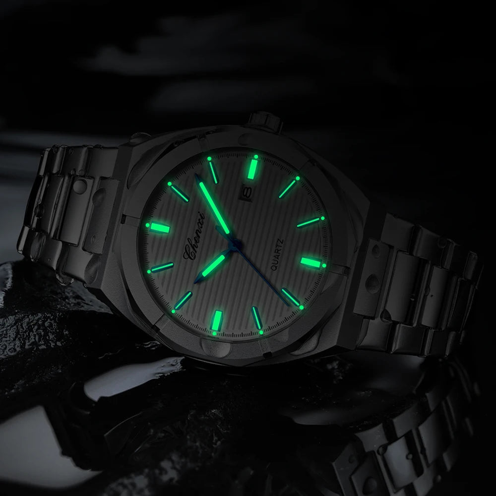 Relógio Masculino Chenxi 8262 – Octo Horizon Steel