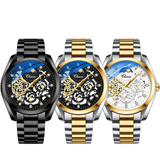 Relógio Masculino Chenxi 8811 – Celestial Skeleton Sun & Moon