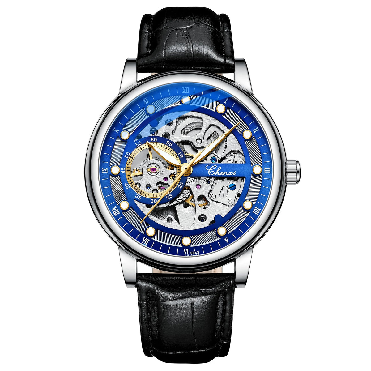 Relógio Masculino Chenxi 8843 – Skeleton Tourbillon Mechanical