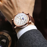 Relógio Masculino Chenxi 976 – Heritage Chrono Sun e moon