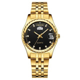 Relógio Feminino Chenxi 8204 – Day-Date Presidential Gold