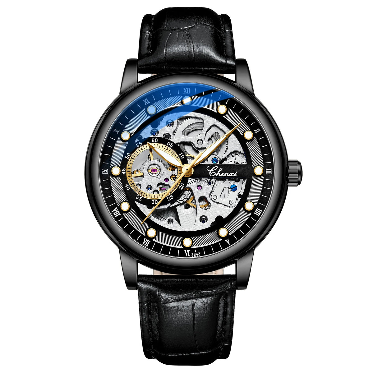 Relógio Masculino Chenxi 8843 – Skeleton Tourbillon Mechanical