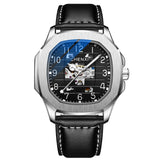 Relógio Masculino Chenxi 8813 – Nautilus Gold Open Heart