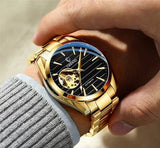 Relógio Chenxi 8806 — Fluted Open Heart Automatic
