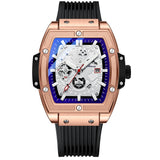 Relógio Masculino Chenxi 8251 – Skeleton Tonneau
