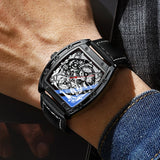Relógio Masculino Chenxi 8265 – Skeleton Tonneau
