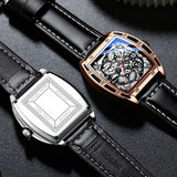 Relógio Masculino Chenxi 8265 – Skeleton Tonneau