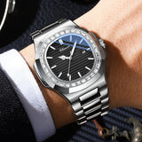 Relógio Masculino Chenxi 022 – Nautilus Diamond Edition
