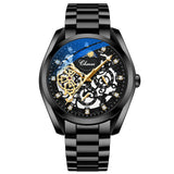 Relógio Masculino Chenxi 8811 – Celestial Skeleton Sun & Moon