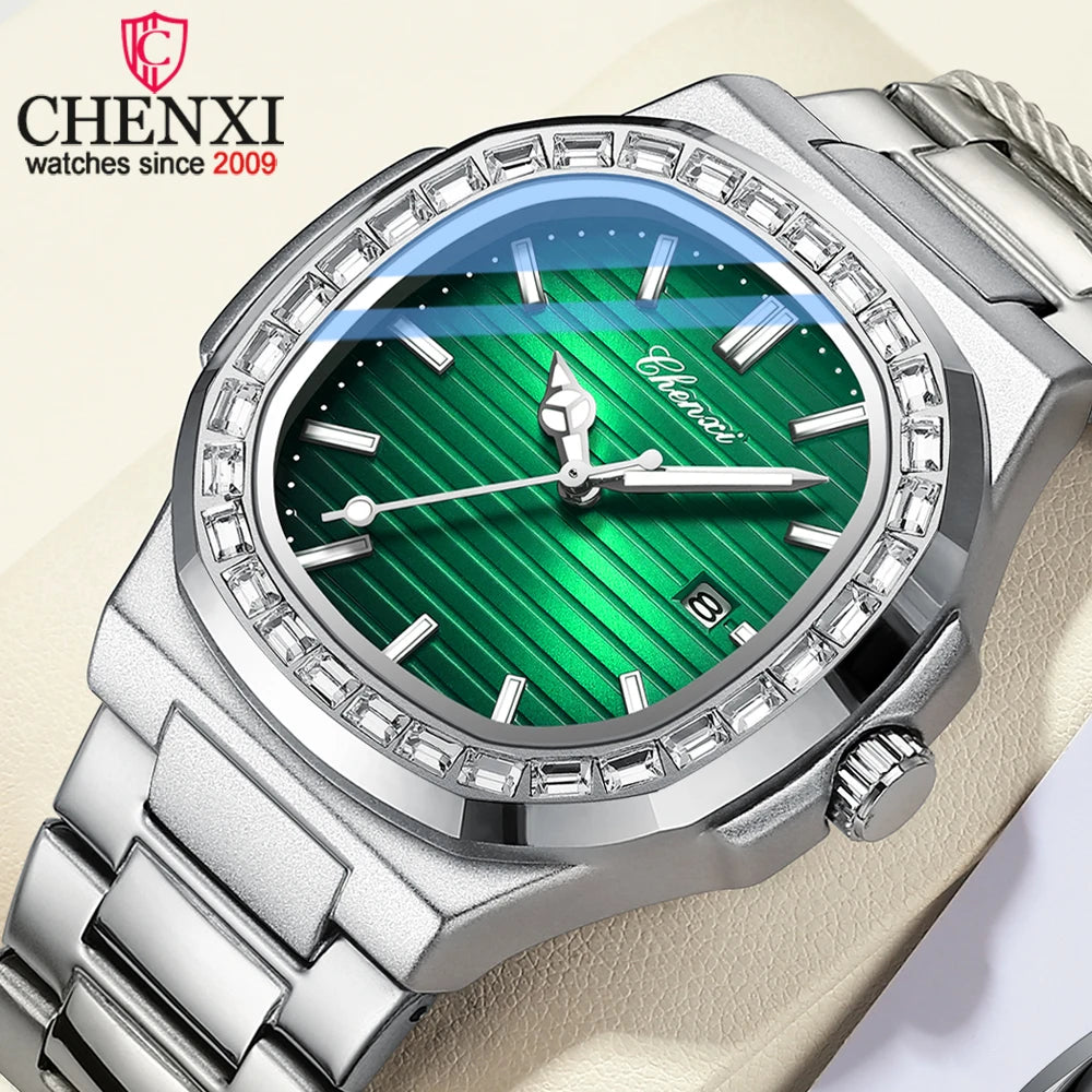 Relógio Masculino Chenxi 022 – Octa Horizon Diamond