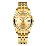 Relógio Feminino Chenxi 8204 – Day-Date Presidential Gold