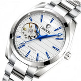 Relógio Chenxi 8806 — Fluted Open Heart Automatic