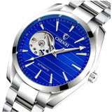 Relógio Chenxi 8806 — Fluted Open Heart Automatic