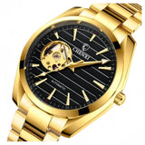Relógio Chenxi 8806 — Fluted Open Heart Automatic
