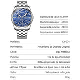 Relógio Masculino Chenxi 024 – Chrono Sport Edition
