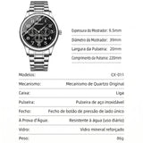 Relógio Masculino Chenxi 011 – Heritage Classic