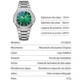 Relógio Masculino Chenxi 022 – Nautilus Diamond Edition