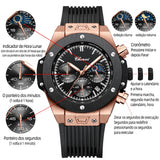 Relógio Masculino Chenxi 939 – Big Bang Chrono Sport