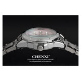 Relógio Feminino Chenxi 021 – Oyster Steel Pastel Edition