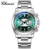 Relógios Chenxi 8871 — Apex Dual Chrono Steel