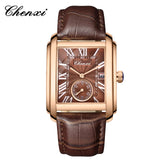 Relógio Chenxi 8216 — Royal Vintage Leather
