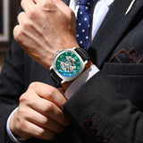 Relógios Chenxi 88542 — Skeleton Heritage Leather Automatic