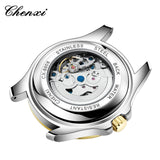 Relógio Chenxi 8808 — Imperial Diver Skeleton Automatic