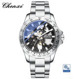 Relógio Chenxi 8808 — Imperial Diver Skeleton Automatic