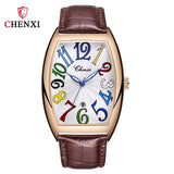 Relógio Chenxi 8217 — Vanguard Curve Leather