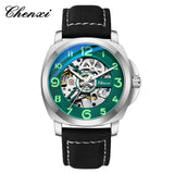 Relógios Chenxi 88542 — Skeleton Heritage Leather Automatic