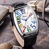 Relógio Chenxi 8217 — Vanguard Curve Leather