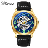 Relógios Chenxi 88542 — Skeleton Heritage Leather Automatic