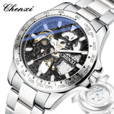 Relógio Chenxi 8808 — Imperial Diver Skeleton Automatic