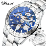Relógio Chenxi 8808 — Imperial Diver Skeleton Automatic