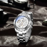 Relógio Chenxi 8808 — Imperial Diver Skeleton Automatic
