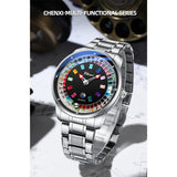 Relógio Masculino Chenxi 6362 – Casino Roulette Rainbow