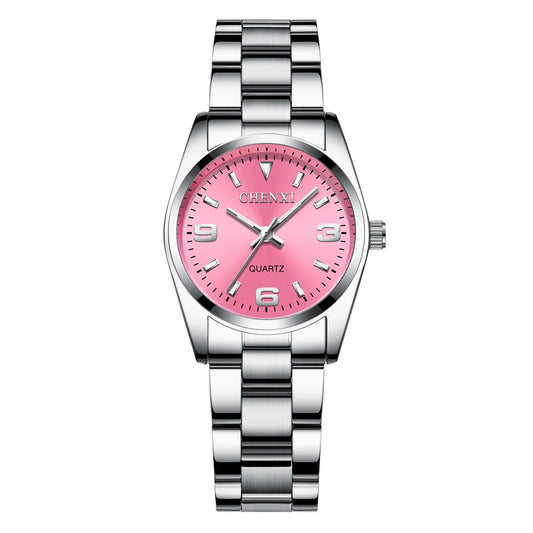 Relógio Feminino Chenxi 021 – Pastel Sunburst Classic